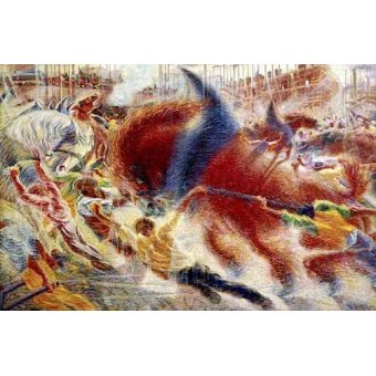  - Tableau -La ville se lève-, Umberto Boccioni - Boccioni, Umberto