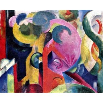  - Tableau -Composition of III-, Franz Marc - Marc, Franz