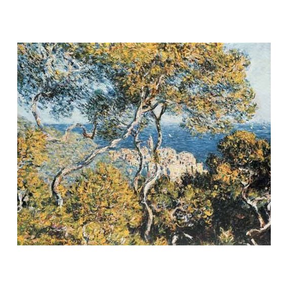 pinturas de paisagens - Quadro -Bordighera, 1884-