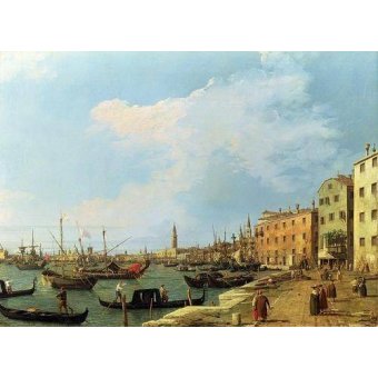 - Tableau -The Riva Degli Schiavoni, 1724-30-, Giovanni A. Canal Canaletto - Canaletto, Giovanni A. Canal