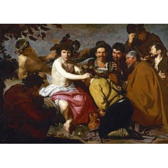  - Tableau -Los borrachos (El triunfo de Baco)-, Diego de Silva Velazquez - Velazquez, Diego de Silva