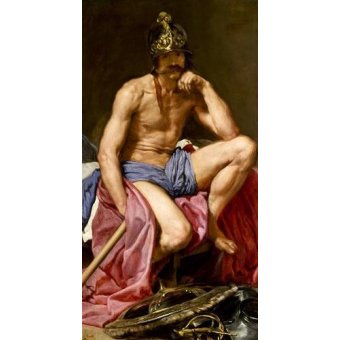  - Tableau -El dios Marte-, Diego de Silva Velazquez - Velazquez, Diego de Silva