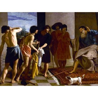  - Tableau -La túnica de José-, Diego de Silva Velazquez - Velazquez, Diego de Silva