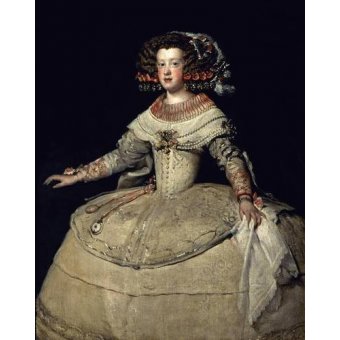  - Tableau -Retrato de la Infanta Maria Teresa, hija del Rey Felipe IV-, Diego de Silva Velazquez - Velazquez, Diego de Silva