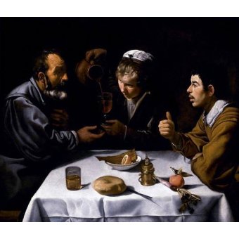  - Tableau -El almuerzo-, Diego de Silva Velazquez - Velazquez, Diego de Silva