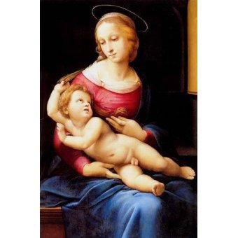  - Tableau -The bridgewater Madonna-, Sanzio da Urbino Raffael Raphaël - Raphaël, Sanzio da Urbino Raffael