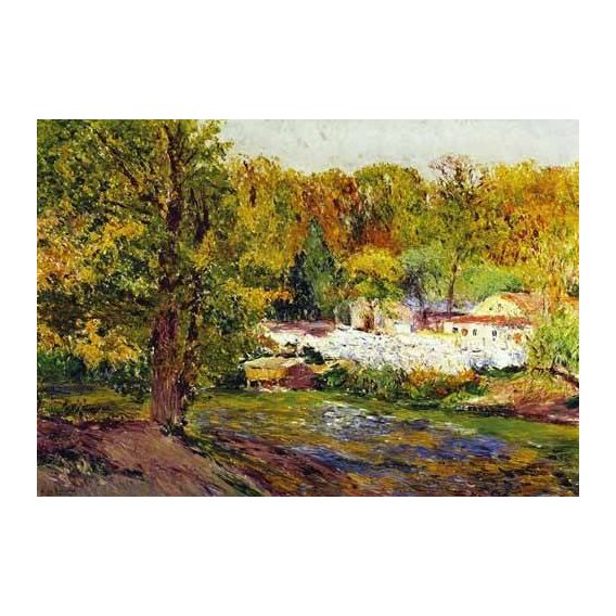 pinturas de paisagens - Quadro -Paisaje - Madrid-