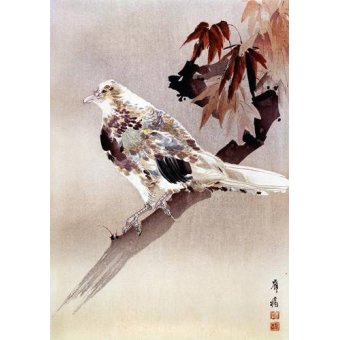 Tableau -Pájaro de cuerpo rechoncho-