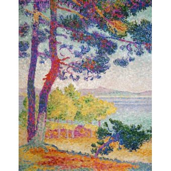  - Tableau -Afternoon at Pardigon, 1907-, Henri Edmond Cross - Cross, Henri Edmond