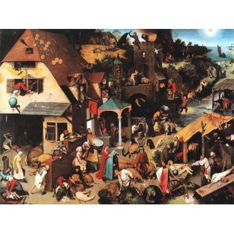  - Tableau -The Netherlandish Proverbs-, Bruegel - Bruegel