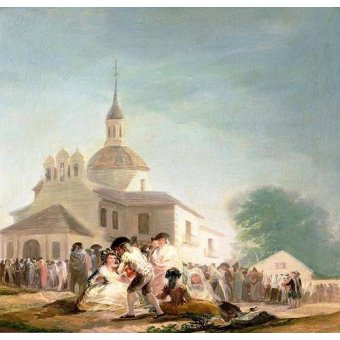  - Tableau -La Ermita de San Isidro, Madrid, 1788-, Francisco de Goya y Lucientes - Goya y Lucientes, Francisco de