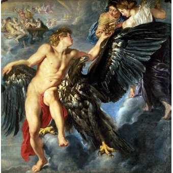  - Tableau -The Kidnapping of Ganymede-, Peter Paulus Rubens - Rubens, Peter Paulus