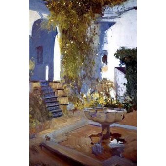 Tableau -Jardin de la maison de l'artiste (V)-, Joaquin Sorolla
