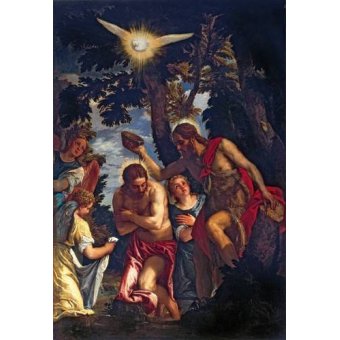  - Tableau -El Bautismo De Cristo-, Paolo Veronese - Veronese, Paolo