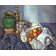 naturezas mortas - Quadro -Bodegón con ollas y frutas (1890)-