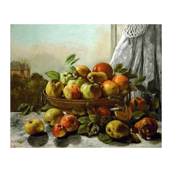 naturezas mortas - Quadro -Bodegon con frutas-