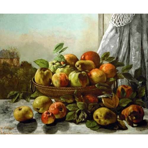 Tableau -Nature morte: Fruit, 1871-, Gustave Courbet