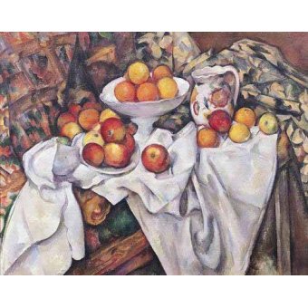 - Tableau - Pommes et oranges, (1895-1900) -, Paul Cezanne - Cezanne, Paul