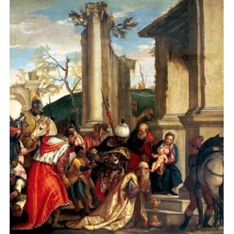  - Tableau -Adoración De Los Reyes Magos-, Paolo Veronese - Veronese, Paolo