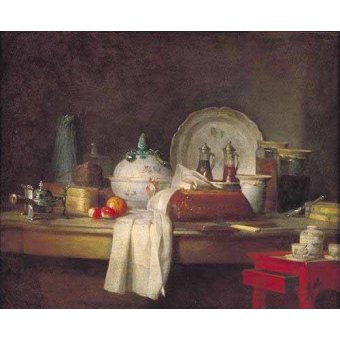  - Tableau -Comedor de Oficiales-, Jean Bapt. Simeon Chardin - Chardin, Jean Bapt. Simeon