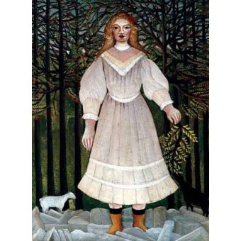  - Tableau -la Niña-, Henri Rousseau - Rousseau, Henri