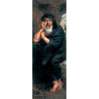  - Tableau -Heráclito, el filosofo que llora-, Peter Paulus Rubens - Rubens, Peter Paulus