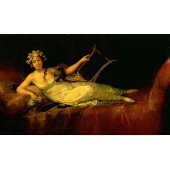  - Tableau -Retrato de la Marquesa de Santa Cruz-, Francisco de Goya y Lucientes - Goya y Lucientes, Francisco de