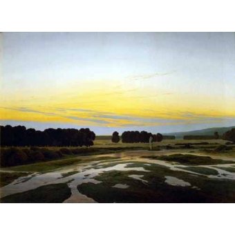 Tableau -The Big Preserve Near Dresden-, Caspar David Friedrich