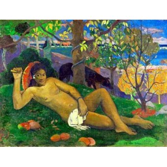  - Tableau -Te arii Vahine-, Paul Gauguin - Gauguin, Paul