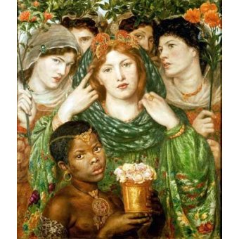  - Tableau -The Beloved-, Dante Gabriel Rossetti - Rossetti, Dante Gabriel