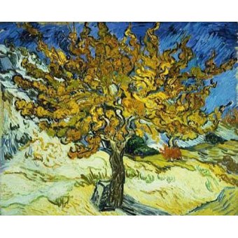  - Tableau -Mûrier, 1889-, Vincent Van Gogh - Van Gogh, Vincent