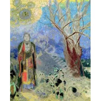 Tableau -The Buddha (Buda)-, Odilon Redon