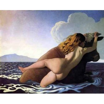  - Tableau - Le viol de Europa -, Felix Valloton - Valloton, Felix