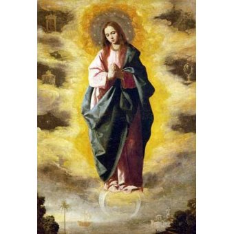  - Tableau -La Inmaculada Concepcion-, Francisco de Zurbaran - Zurbaran, Francisco de