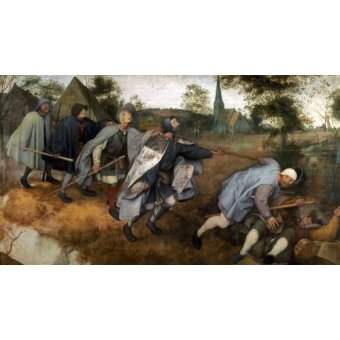  - Tableau -La parabole des aveugles-, Bruegel - Bruegel