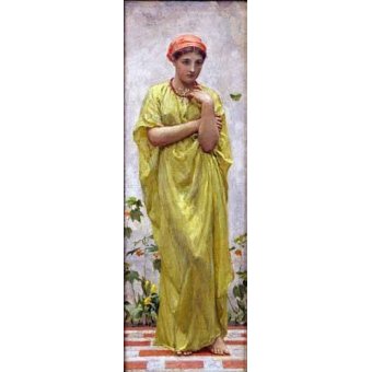  - Tableau -The Green Butterfly-, Albert Joseph Moore - Moore, Albert Joseph