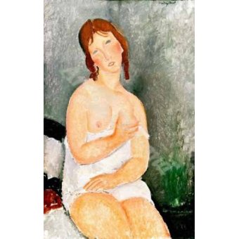  - Tableau -Jeune femme assise-, Amedeo Modigliani - Modigliani, Amedeo