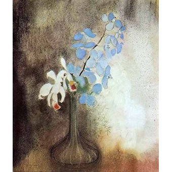 Tableaux Natures Mortes - Tableau -Orquideas-, Odilon Redon - Redon, Odilon