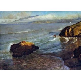  - Tableau -Entrance to the Golden Gate-, Albert Bierstadt - Bierstadt, Albert