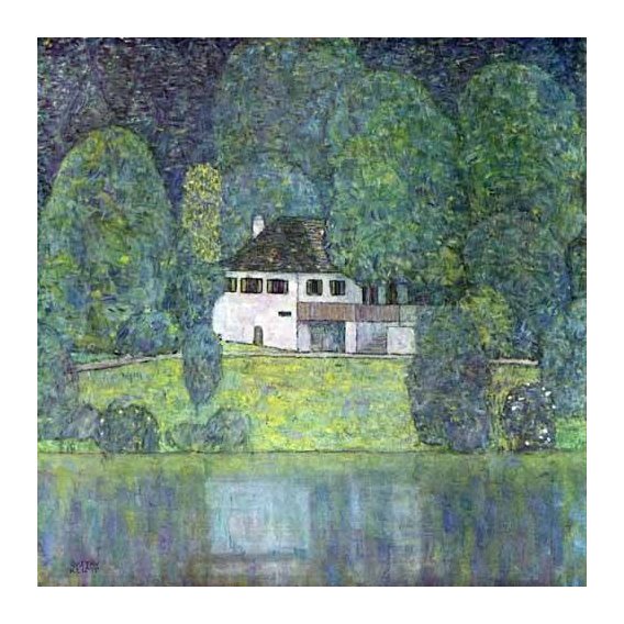 pinturas de paisagens - Quadro -Litzlbergerkeller am Attersee-