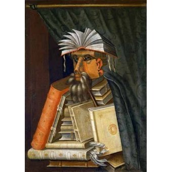 Tableau -El Bibliotecario-, Giuseppe Arcimboldo