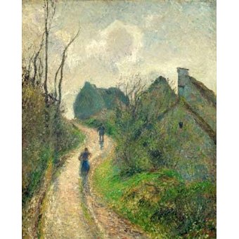  - Tableau -Chemin montant à Osny-, Camille Pissarro - Pissarro, Camille