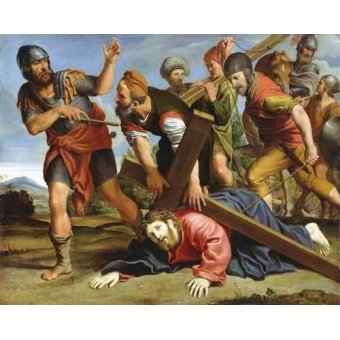  - Tableau -El Camino al Calvario-, Domenichino Zampieri - Zampieri, Domenichino