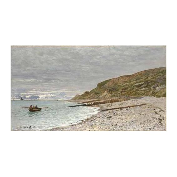 pinturas de paisagens marinhas - Quadro -Sainte-Adresse, La Pointe de la Hève, 1864-