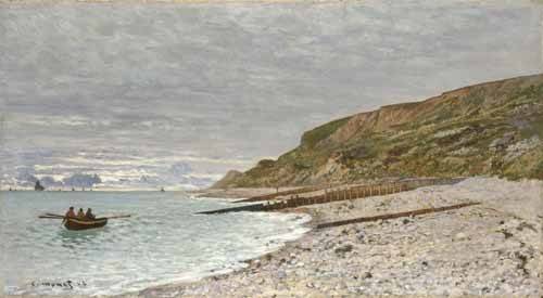 tableaux-de-marines - Tableau -Sainte-Adresse, La Pointe de la Hève, 1864-, Claude Monet - Monet, Claude