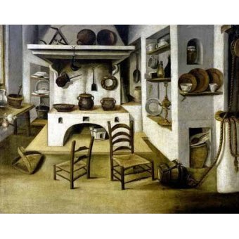  - Tableau -La cocina-, Antonio Puga - Puga, Antonio
