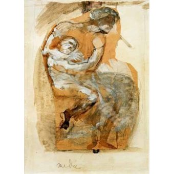  - Tableau -Medea-, Auguste Rodin - Rodin, Auguste