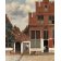 pinturas de paisagens - Quadro -View of Houses in Delft, known as 'The little Street', 1658-