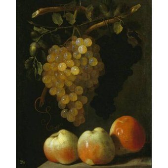  - Tableau -Bodegon con uvas y manzanas-, Juan Bautista Espinosa - Espinosa, Juan Bautista
