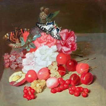  - Tableau -Bodegon con cerezas y uvas-, Louis Leopold Boilly - Boilly, Louis Leopold
